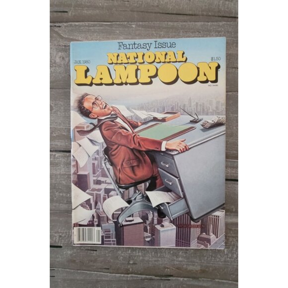 Vintage National Lampoon Magazine Lot Of 3 Issues1980s Humor Collectible - Picture 7 of 13